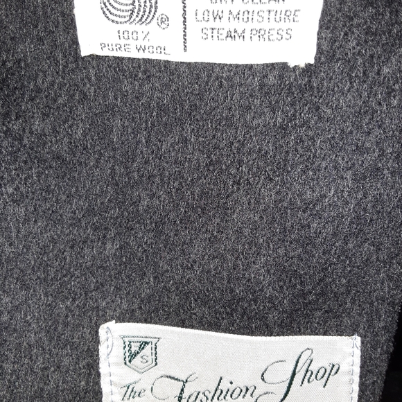 J.G. Hook Wool Coat with Fur Collar - Picture 3 of 4